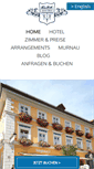 Mobile Screenshot of hotel-post-murnau.de